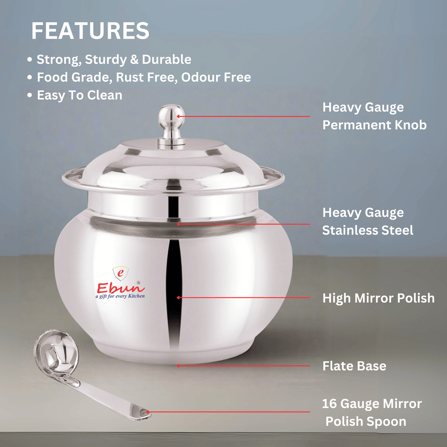 steel ghee pot with spoon | steel oil containers for kitchen | oil containers for kitchen steel | bestic kitchen oil jar steel | steel oil container | oil container steel | oil steel containers for kitchen | oil can steel | oil spoon steel | steel oil can | stainless steel oil pot | stainless steel oil container | steel jars for kitchen storage | steel container | steel container with lid | stainless steel container | container for kitchen storage set steel | container steel