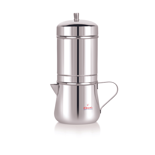 Ebun Stainless Steel Filter Coffee Decoction Maker - 250 Ml Capacity